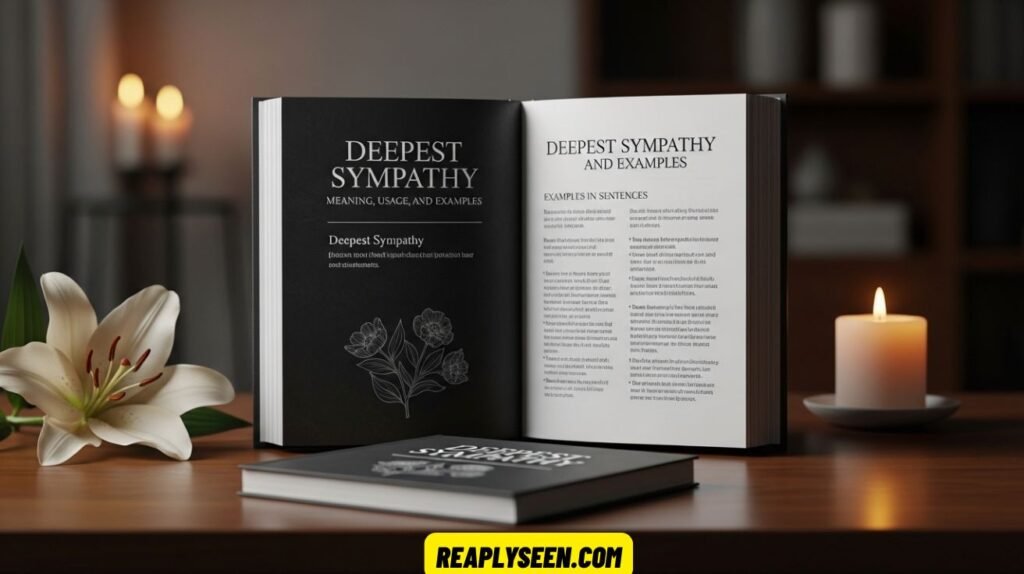 Deepest Sympathy – Meaning