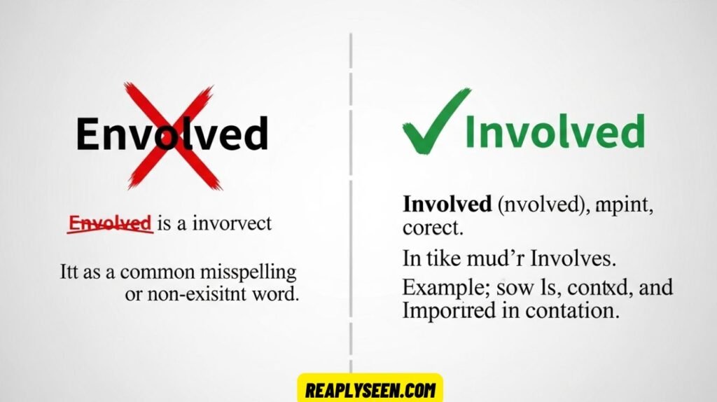 Envolved or Involved