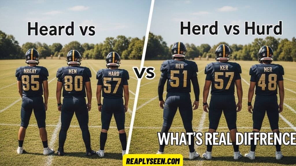 Heard vs Herd vs Hurd