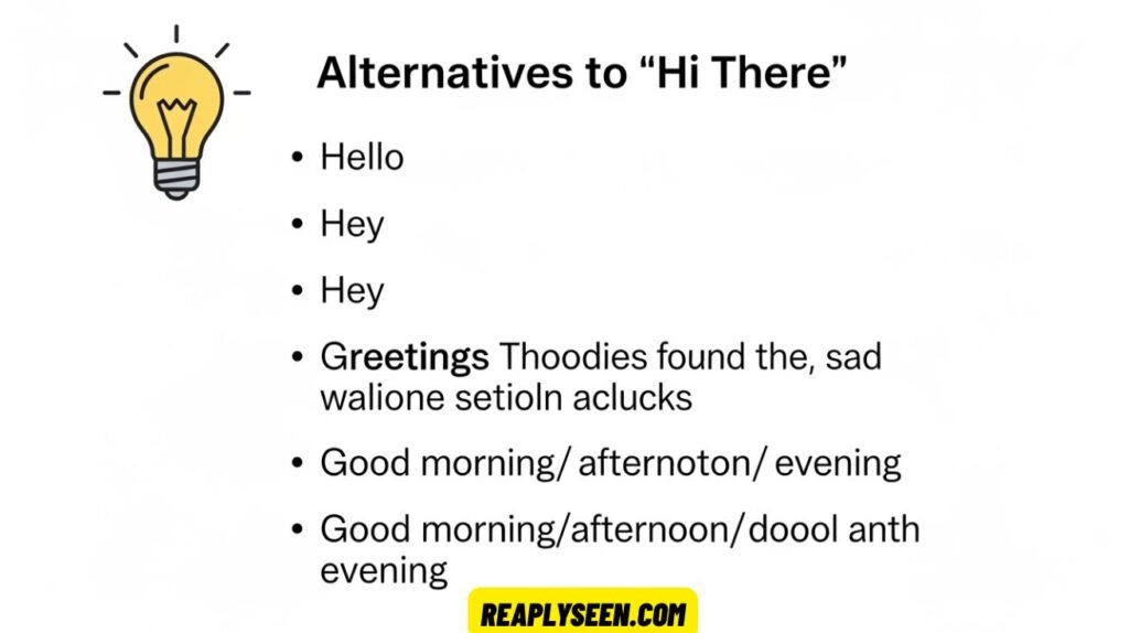 Hi There” Really Mean