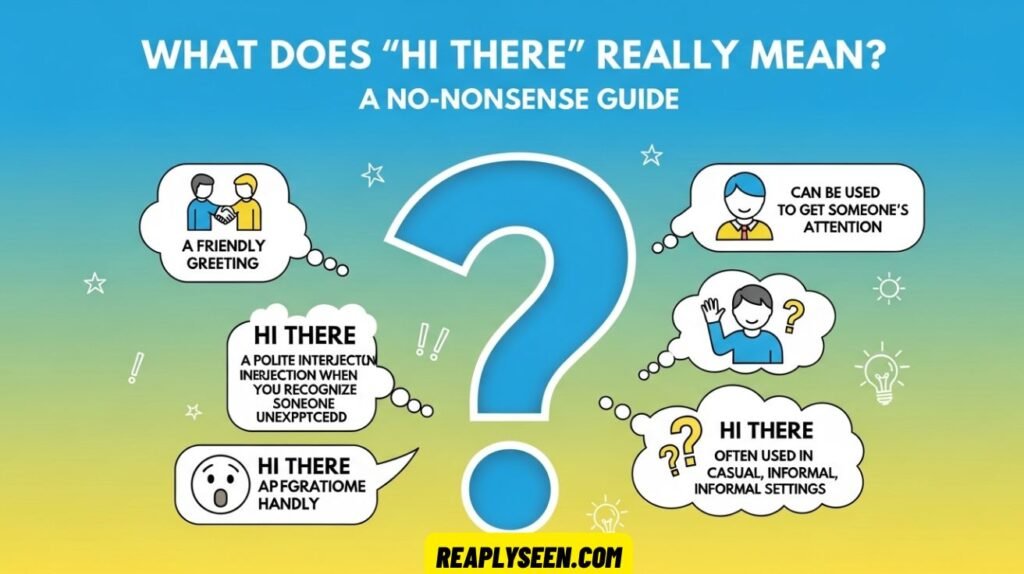 Hi There” Really Mean