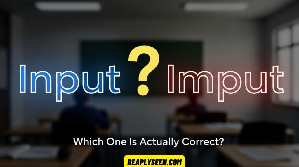 Input or Imput