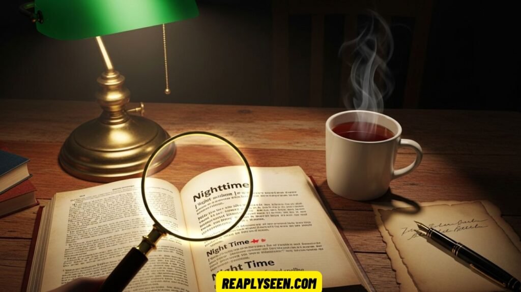 Nighttime or Night Time