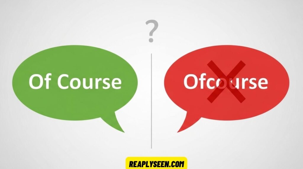 Of Course or Ofcourse