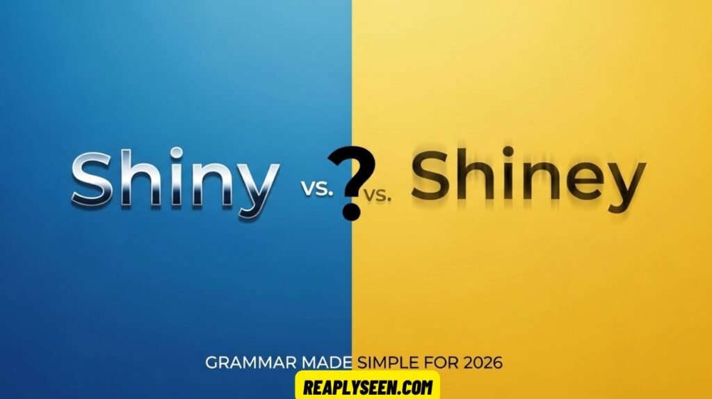 Shiny vs Shiney