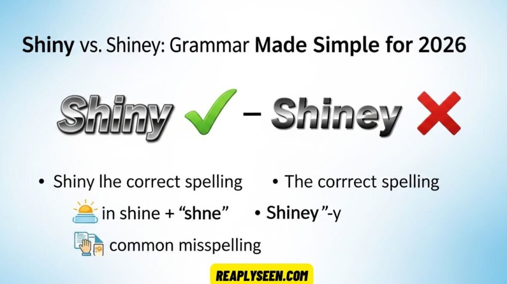 Shiny vs Shiney