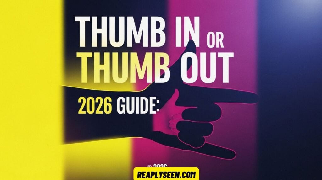 Thumb In or Thumb Out