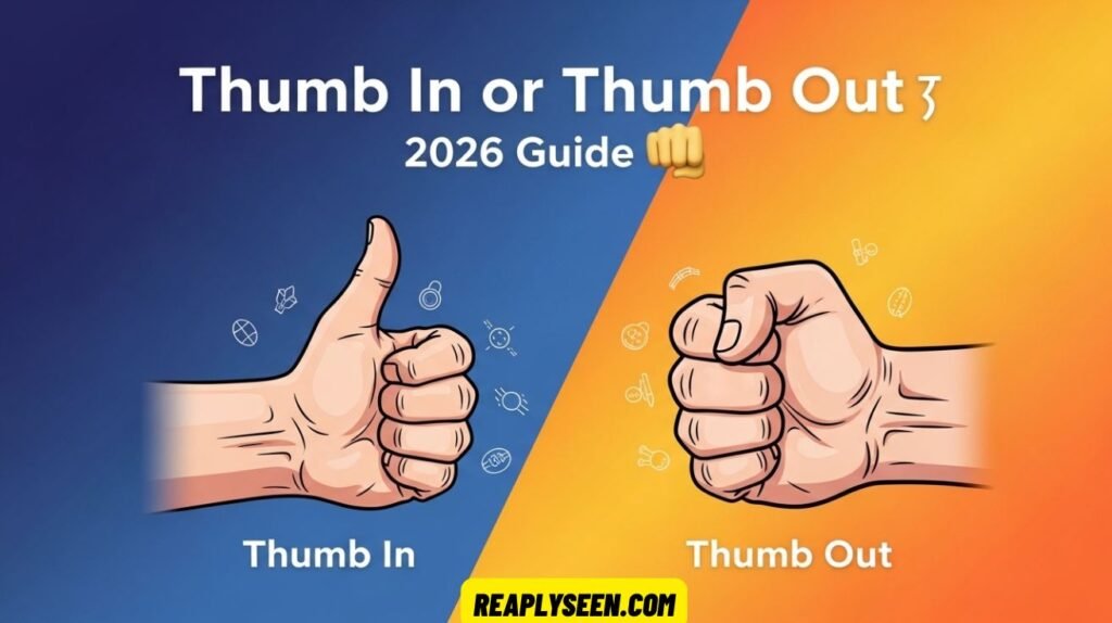 Thumb In or Thumb Out