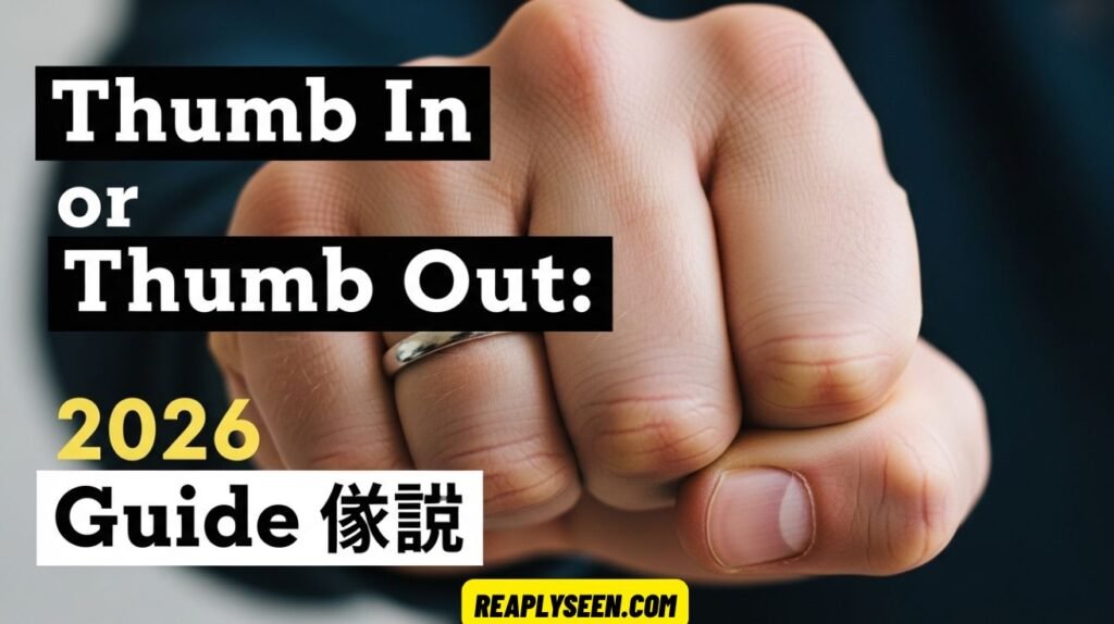 Thumb In or Thumb Out