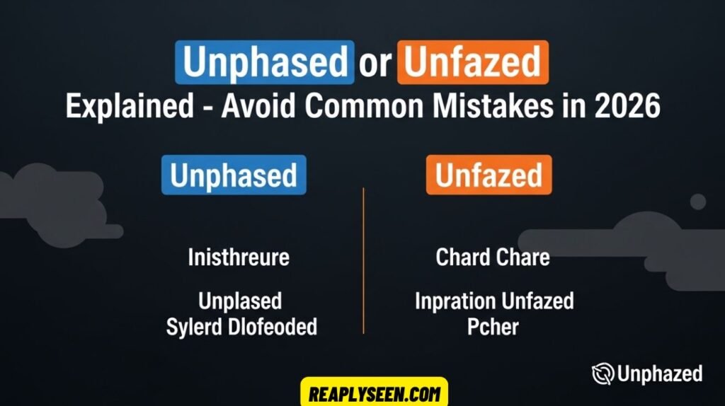 Unphased or Unfazed Explained