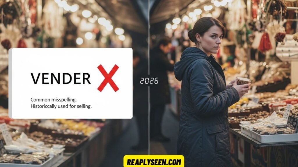 Vender vs Vendor