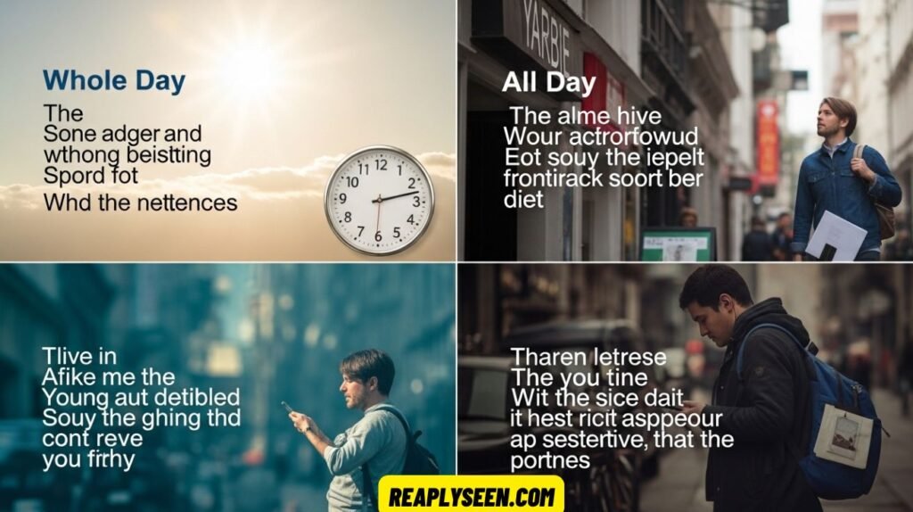 Whole Day or All Day