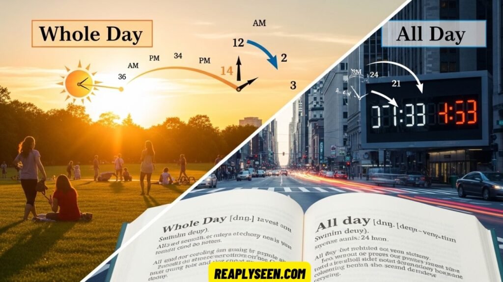 Whole Day or All Day