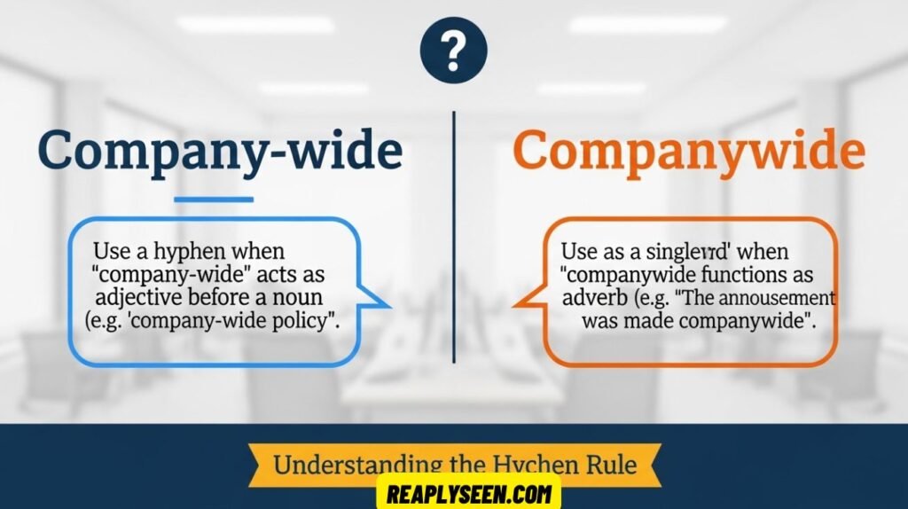 Company-wide or Companywide