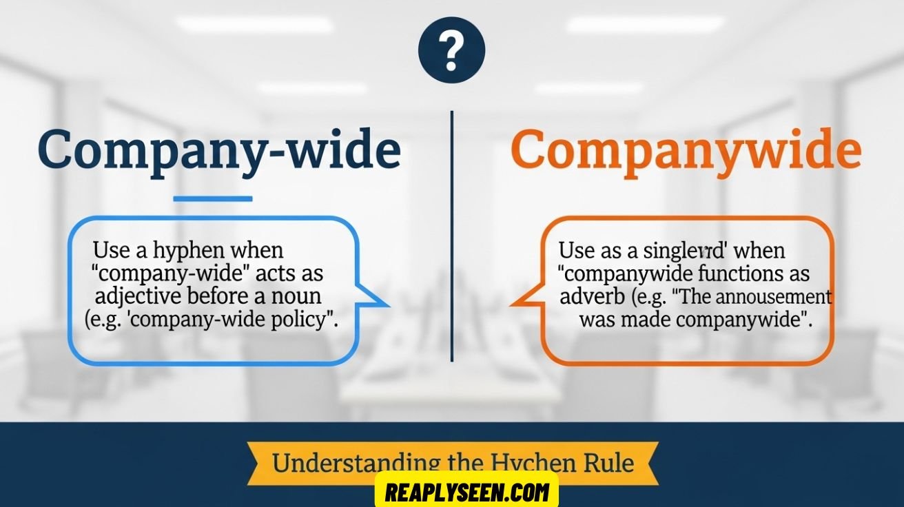 Company-wide or Companywide