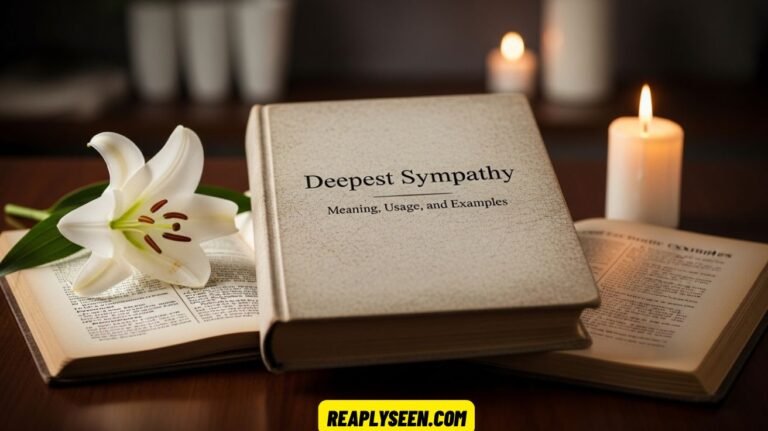 Deepest Sympathy – Meaning