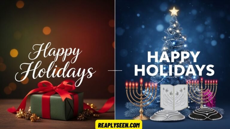 Happy Holiday or Happy Holidays