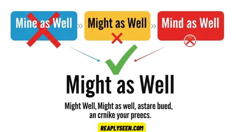 Mine as Well, Might as Well, or Mind as Well