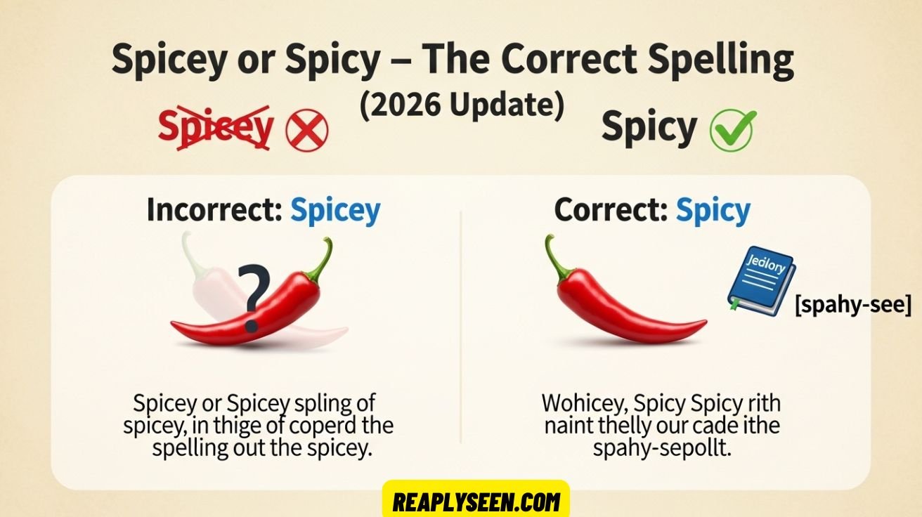 Spicey or Spicy