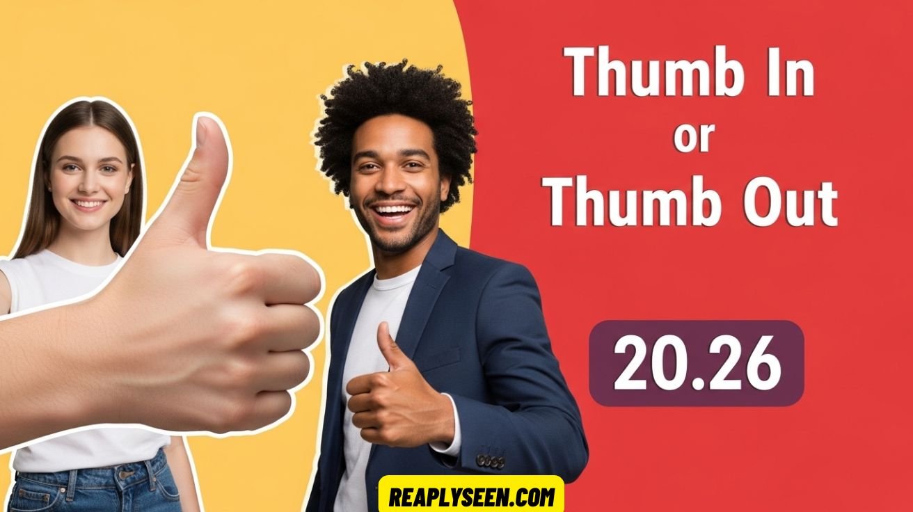 Thumb In or Thumb Out